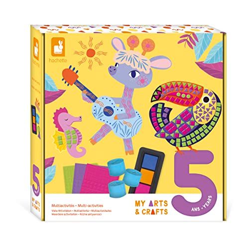 Janod - My Arts & Crafts - 5 jaar - creatieve multiactiviteitenset - J07748