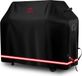 TurtleLife Housse de barbecue imperméable, noir - 136x70x114 cm