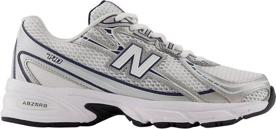 New Balance 740 - Sneakers - Unisex - Wit Shadow Grey