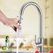 T ête de pulvérisation Remplacement Cuisine Salle de bain Robinet extractible - Douche Robinet d'eau Tête de pulvérisation Remplacement - Pièce