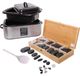 Merkloos Stone Set Stone Warmer 20 Liter 64 Stones With Bamboo Box