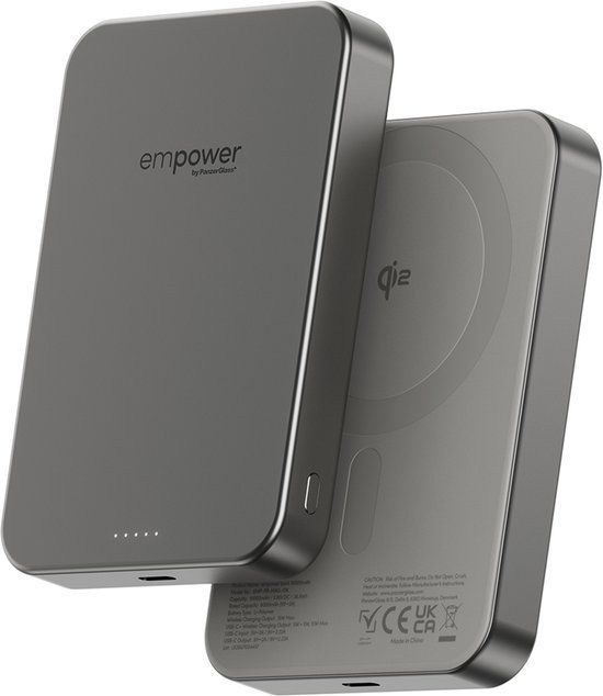 PanzerGlass empower MagSafe Powerbank 10000 mAh titanium