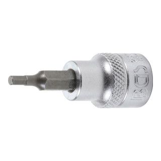 BGS Bit - Insteekaandrijving Binnenvierkant 10 mm (3/8") Binnenzeskant 3 mm - 1 Stuk
