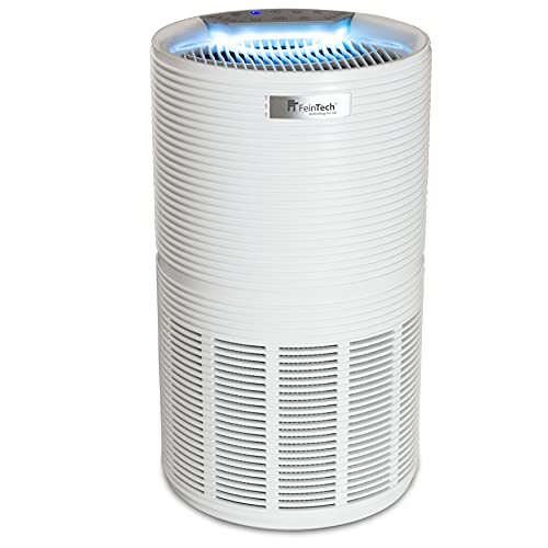 FeinTech FLR00100 Luchtreiniger met HEPA 13-filter, sensorgestuurd, Air Purifier CADR 300 m³/h