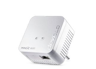 devolo Magic 1 WiFi mini - Powerline Adapter - Wi-Fi 4 (802.11n) - White