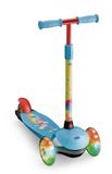 DeQUBE Peppa Pig Kinderstep met 3 Wielen en LED-verlichting, Blauw