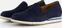 Gabor Instappers Blauw Nubuck Dames Maat 36.5