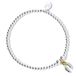 The Carat Shop Harry Potter Ballenkraal Armband met Dodenhuis Bedel en Kristallen elementen