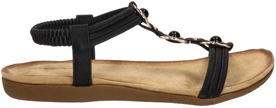 Dolcis Dames Sandaal Zwart Maat 38