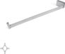 Emuca Barre de penderie Castor avec éclairage LED, réglable 408-558 mm, détecteur de mouvement, Aluminium, anodisé mat