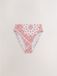 Next Dames Bikinislip met hoge taille en riem - Crème