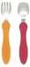 edisonMAMA Mini set de couverts orange