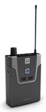 LD Systems U308 IEM R radio ontvanger Zwart, Zilver