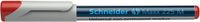 Schneider Schrijfwaren Schneider Maxx 225M universele marker (niet-permanent, vochtig afwasbaar, 1,0 mm) verpakking van 10 stuks, rood