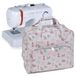 Hobby Gift Exclusieve naaimachinetas, met PVC gevoerde draagtas, extra opbergruimte voor accessoires