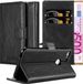 Cadorabo Book Case Cover Etui voor Google Pixel - Zwart Grafiet