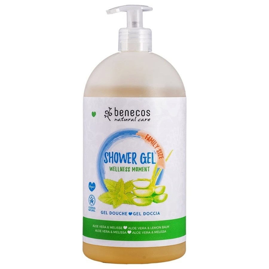 Benecos Natural Shower Gel FAMILY SIZE Wellness Moment