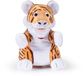 Trudi - Handpop Tijger 17 cm - Pluche Knuffel