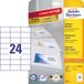Avery 6173 etiket Rechthoek Permanent Wit 720 stuk(s)