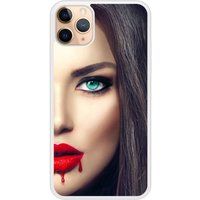 Apple Siliconen hoesje compatibel met iPhone 11 Pro Lips Blood