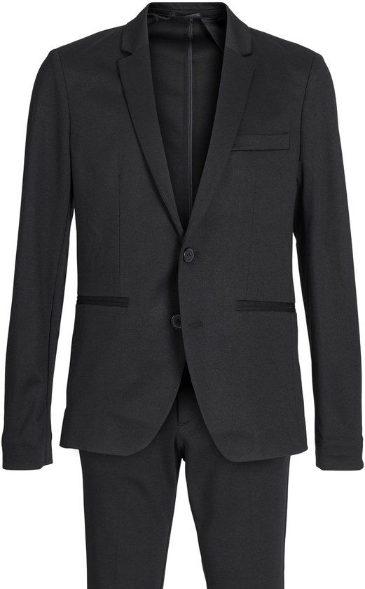 JACK & JONES JUNIOR JJEJAXON JERSEY SUIT NOOS JNR Jongens Kostuum - Maat 134 - Black - 134