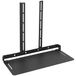 VIVO 13" Over Under VESA Monitor Plank Mount, Geschikt voor Media-apparaten, Luidsprekers, Routers en meer, Past VESA 75mm, 100mm, 200mm, Zwart, MOUNT-SF01M