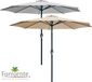 Farniente Parasol Zand/Beige ø300cm