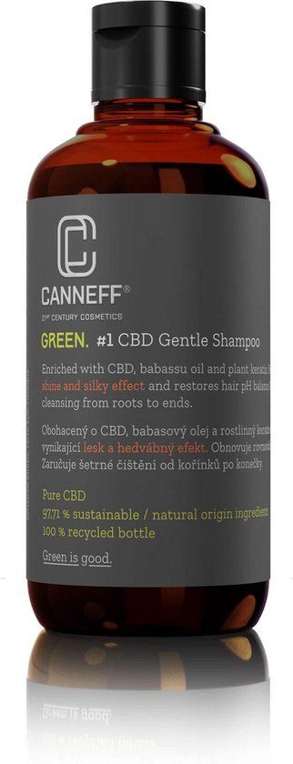 Canneff Green CBD Gentle Shampoo 200ml Unisex