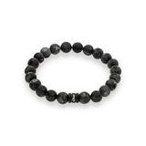 S.Oliver Heren Sieraden – Armband Van Beads Met Roestvrij Staaldetail