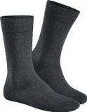 Hudson Relax Cotton Heren Sokken - Grijs Melange - Maat 41-42