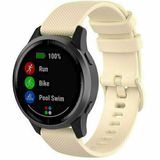 Qubix - Bracelet de sport à motif - Beige - adapté pour Huawei Watch 5 - 46mm