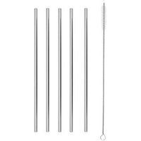 Cooky Set van 5 metalen rietjes