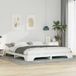 Maison Exclusive - Cadre de lit blanc 200 x 220 cm Bois de pin massif