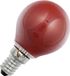Schiefer E14 Kogel Gloeilamp | 15W Rood 10lm 220V/240V | Dimbaar