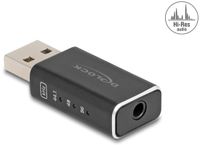 Delock USB Gaming DAC 24 Bit / 96 kHz High Res Audio
