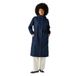 Regatta Nerenda Longline waterdichte jas met capuchon voor dames - licht vanille