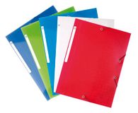 Exacompta 55879E ordner met elastiek, A4, 21 x 29,7 cm, meerkleurig, 10 stuks