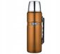 Thermos Thermoskan 1,2L met handvat - Koperkleurig, RVS, 24u warm/koud
