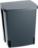 Merkloos / Sans marque Holland Connections Prullenbak 10L Inbouw Black
