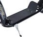 HOMCOM Trottinette pour enfants - Réglable en hauteur avec frein à main et frein au pied - Noir