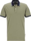 OLYMP Polo Casual - modern fit polo - limoen groen