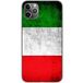 1001 coques Apple iPhone 11 Pro Max Drapeau italie Bedrukt siliconen hoesje
