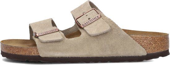 Birkenstock Arizona Dames Slippers - Taupe - Maat 43 - Lente/Zomer 2024