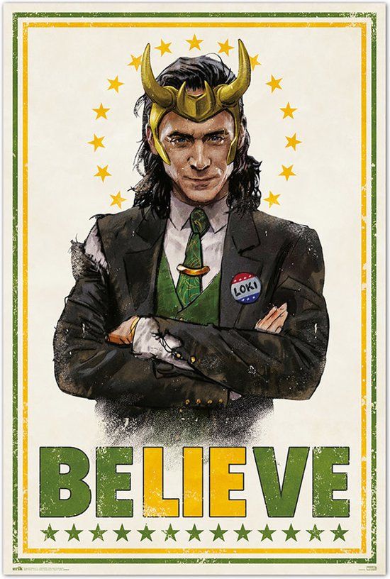 Grupo Marvel Loki Believe - Maxi Poster