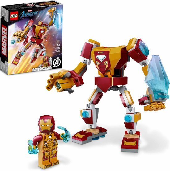 lego Marvel Iron Man Mechapantser - 76203