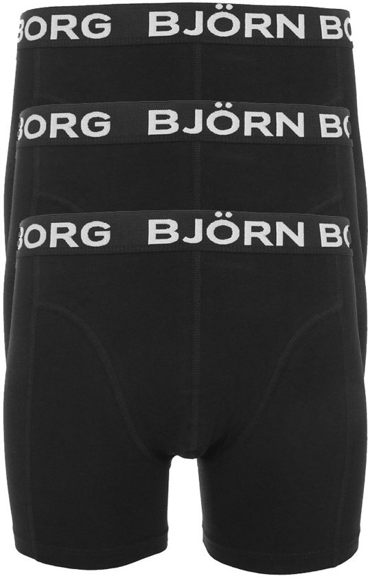 Björn Borg Björn Borg boxershort set van 3 heren Zwart