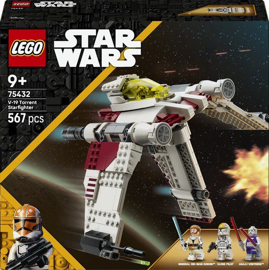 LEGO® Star Wars: The Clone Wars™ V-19 Torrent Starfighter - 75432