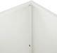 vidaXL Jardinière blanc 80 x 40 x 40 cm Acier laminé à froid