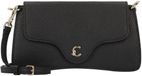 Coccinelle Leren Schoudertas Koppeling C-Me Hi-Tech Crossbody Bag Noir Zwart