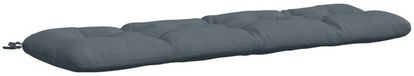 vidaXL Coussin de banc VIANEN 100% Polyester Bleu 150 x 40 x 12 cm